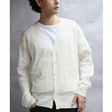 ニット カーディガン カシミヤタッチ メンズ カーディガン 通勤 | 8(eight) | 詳細画像1