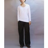 ストレッチUネックロンT メンズ Tシャツ 裏起毛 ユニセックス | 8（eight）  | 詳細画像7 