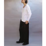 ストレッチUネックロンT メンズ Tシャツ 裏起毛 ユニセックス | 8（eight）  | 詳細画像9 