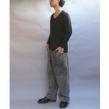 ストレッチUネックロンT メンズ Tシャツ 裏起毛 ユニセックス | 8（eight）  | 詳細画像16 