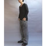 ストレッチUネックロンT メンズ Tシャツ 裏起毛 ユニセックス | 8（eight）  | 詳細画像17 