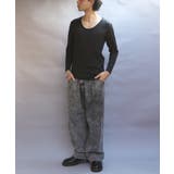 ストレッチUネックロンT メンズ Tシャツ 裏起毛 ユニセックス | 8（eight）  | 詳細画像18 