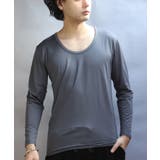 ストレッチUネックロンT メンズ Tシャツ 裏起毛 ユニセックス | 8（eight）  | 詳細画像19 