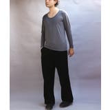 ストレッチUネックロンT メンズ Tシャツ 裏起毛 ユニセックス | 8（eight）  | 詳細画像23 