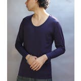 ストレッチUネックロンT メンズ Tシャツ 裏起毛 ユニセックス | 8（eight）  | 詳細画像28 