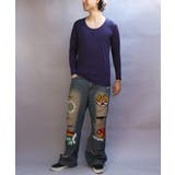 ストレッチUネックロンT メンズ Tシャツ 裏起毛 ユニセックス | 8（eight）  | 詳細画像30 