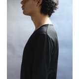 ストレッチUネックロンT メンズ Tシャツ 裏起毛 ユニセックス | 8（eight）  | 詳細画像40 