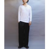 ストレッチVネックロンT メンズ Ｔシャツ ロング 裏起毛  | 8（eight）  | 詳細画像5 