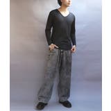 ストレッチVネックロンT メンズ Ｔシャツ ロング 裏起毛  | 8（eight）  | 詳細画像12 