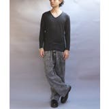 ストレッチVネックロンT メンズ Ｔシャツ ロング 裏起毛  | 8（eight）  | 詳細画像13 