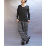 ストレッチVネックロンT メンズ Ｔシャツ ロング 裏起毛  | 8（eight）  | 詳細画像14 