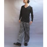 ストレッチVネックロンT メンズ Ｔシャツ ロング 裏起毛  | 8（eight）  | 詳細画像15 