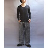 ストレッチVネックロンT メンズ Ｔシャツ ロング 裏起毛  | 8（eight）  | 詳細画像18 