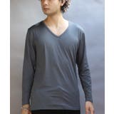 ストレッチVネックロンT メンズ Ｔシャツ ロング 裏起毛  | 8（eight）  | 詳細画像19 