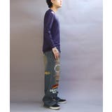 ストレッチVネックロンT メンズ Ｔシャツ ロング 裏起毛  | 8（eight）  | 詳細画像36 