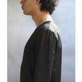 ストレッチVネックロンT メンズ Ｔシャツ ロング 裏起毛  | 8（eight）  | 詳細画像41 