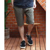 オリーブ | チノショートパンツ メンズ ハーフパンツ コットン ストレッチ | 8(eight)