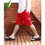 レッド | チノショートパンツ メンズ ハーフパンツ コットン ストレッチ | 8(eight)