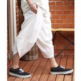 サルエルパンツ メンズ サルエル クロップドパンツ リネン 涼しい  | 8（eight）  | 詳細画像3 