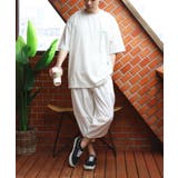 サルエルパンツ メンズ サルエル クロップドパンツ リネン 涼しい  | 8（eight）  | 詳細画像4 