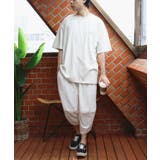 サルエルパンツ メンズ サルエル クロップドパンツ リネン 涼しい  | 8（eight）  | 詳細画像7 
