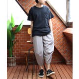 サルエルパンツ メンズ サルエル クロップドパンツ リネン 涼しい  | 8（eight）  | 詳細画像32 