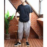 サルエルパンツ メンズ サルエル クロップドパンツ リネン 涼しい  | 8（eight）  | 詳細画像31 