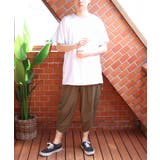 サルエルパンツ メンズ サルエル クロップドパンツ リネン 涼しい | 8(eight) | 詳細画像48