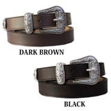 ウエスタンベルト メンズ レザーベルト PUレザー バックル | 8（eight）  | 詳細画像5 