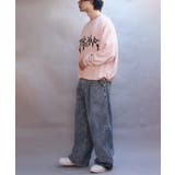 ワイドデニムパンツ メンズ デニム ジーンズ ケミカル 太め  | 8（eight）  | 詳細画像34 