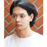 シルバー/クリア | 丸メタルサングラス メンズ レディース 伊達メガネ | 8(eight)
