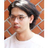 ブラック/クリア | 丸メタルサングラス メンズ レディース 伊達メガネ | 8(eight)