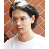 ゴールド/クリア | 丸メタルサングラス メンズ レディース 伊達メガネ | 8(eight)