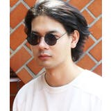 ブラック/ブラック | 丸メタルサングラス メンズ レディース 伊達メガネ | 8(eight)