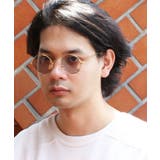 ゴールド/ライトスモーク | 丸メタルサングラス メンズ レディース 伊達メガネ | 8(eight)