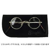 丸メタルフレームサングラス メンズ レディース 専用ケース付き | 8(eight) | 詳細画像3