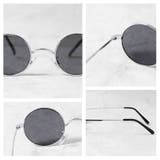 丸メタルフレームサングラス メンズ レディース 専用ケース付き | 8(eight) | 詳細画像7