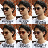 ボストンサングラス メンズ レディース 伊達めがね 黒縁眼鏡 | 8(eight) | 詳細画像8
