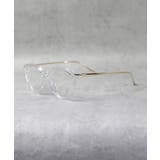 クリアゴールド×クリア | カラーボストンサングラス メンズ レディース 専用ケース付き | 8(eight)