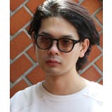 ブラック×ライトブラウン | ウェリントンサングラス メンズ レディース 専用ケース付き | 8(eight)