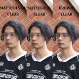 ラウンドメタルシェイプサングラス メンズ レディース 伊達めがね | 8(eight) | 詳細画像7