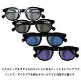 調光 偏光 ウェリントンサングラス メンズ 黒ぶち 伊達めがね | 8(eight) | 詳細画像2