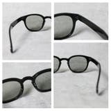 調光 偏光 ウェリントンサングラス メンズ 黒ぶち 伊達めがね | 8(eight) | 詳細画像11