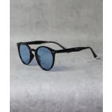 ブラック/ライトブルー | ボストンサングラス メンズ レディース 調光 偏光 専用ケース付き | 8(eight)