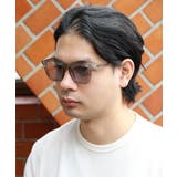 ビッグスクエアサングラス メンズ 伊達メガネ 黒ぶち眼鏡 めがね | 8(eight) | 詳細画像10