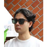ビッグ スクエアサングラス メンズ フラットレンズ 大きめ | 8(eight) | 詳細画像10