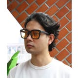 ビッグ スクエアサングラス メンズ フラットレンズ 大きめ | 8(eight) | 詳細画像8
