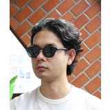 オーバルサングラス メンズ レディース 黒ぶち眼鏡 伊達メガネ | 8（eight）  | 詳細画像2 