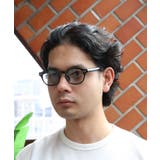 オーバルサングラス メンズ レディース 黒ぶち眼鏡 伊達メガネ | 8（eight）  | 詳細画像5 