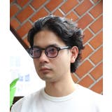 オーバルサングラス メンズ レディース 黒ぶち眼鏡 伊達メガネ | 8（eight）  | 詳細画像7 